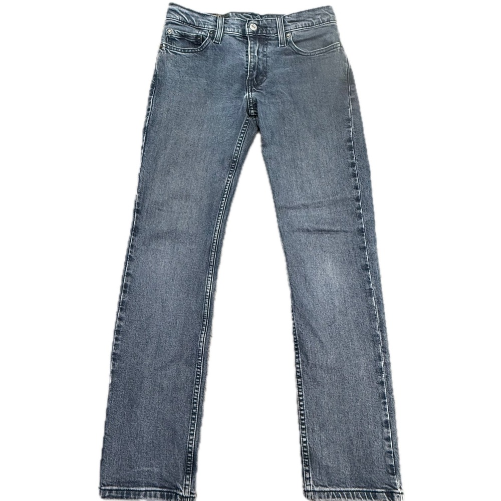 Levi's 511 Slim Fit Jeans Mens 28x30 Blue Stretch Denim Pants 04511-5435